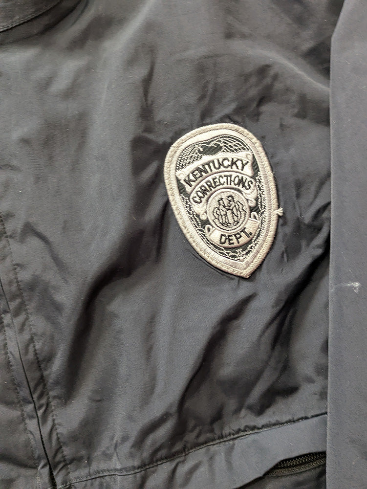 FOMO Collection - Collage Rubber Pup / Box Head Authentic Kentucky Corrections Jacket - XL - 12122