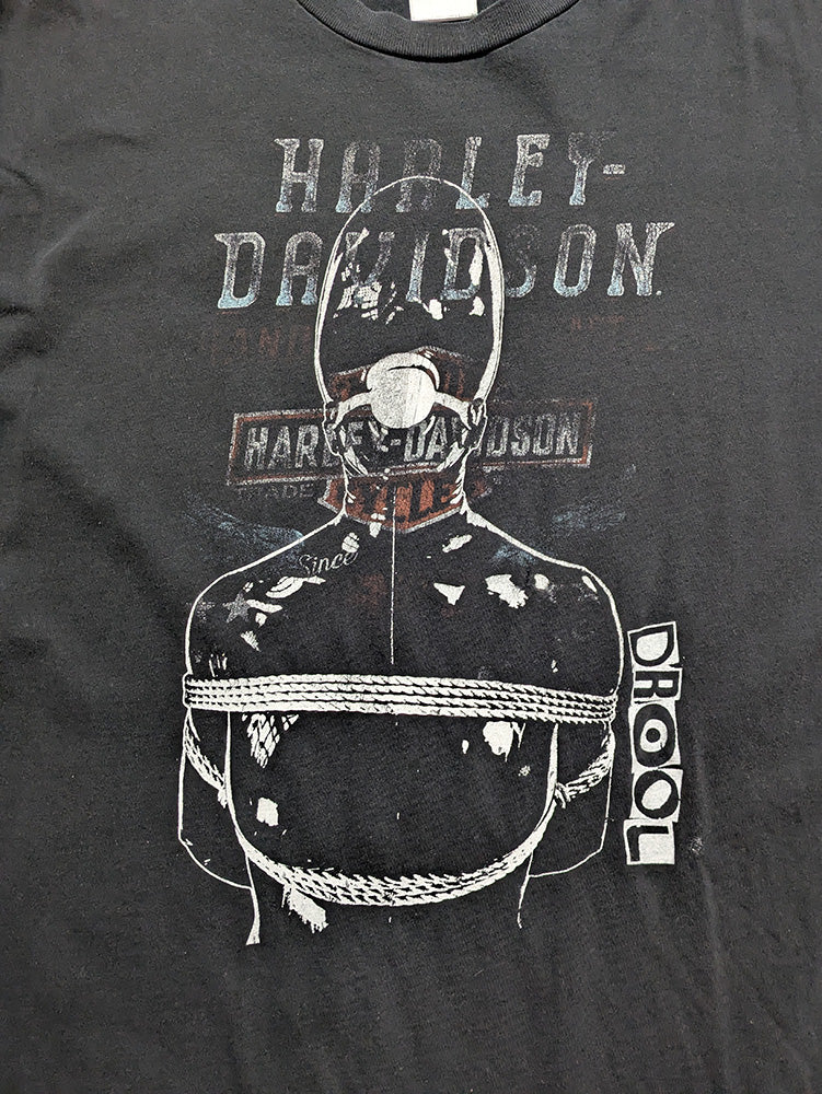FOMO Collection - DISTRESSED Harley Davidson Manifesto T-Shirt - 2XL - 1225
