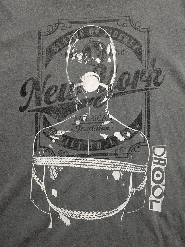 FOMO Collection - DISTRESSED New York Manifesto T-Shirt - 2XL - 12210