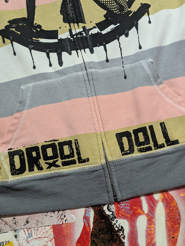 FOMO Collection - Collage Rubber Pony Come Play With Me Hoodie - L - 12216