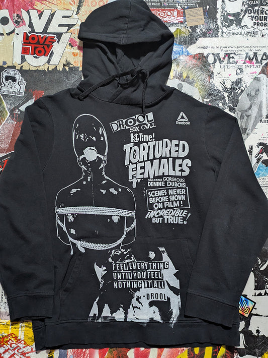 FOMO Collection - Collage Reebok Manifesto / Tortured Females Hoodie - XL - 12221