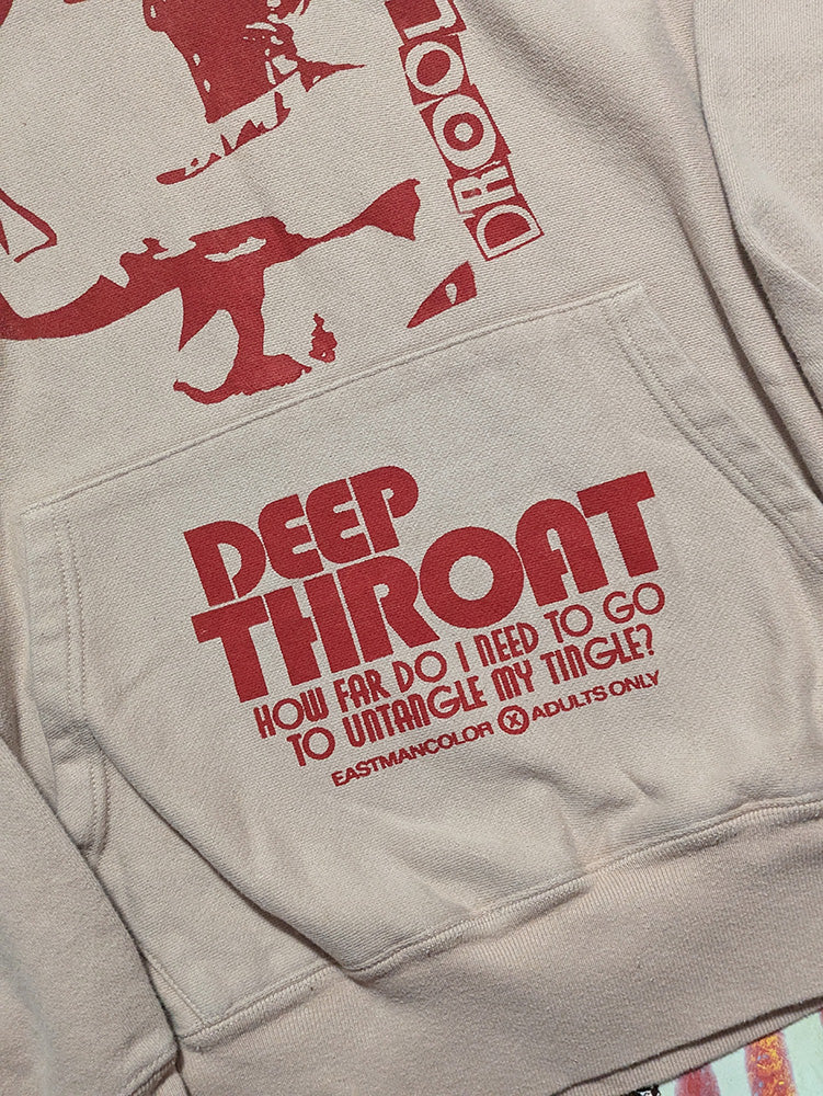 FOMO Collection - Collage Champion Reverse Weave Deep Throat / Hungry Hoodie - M - 12222