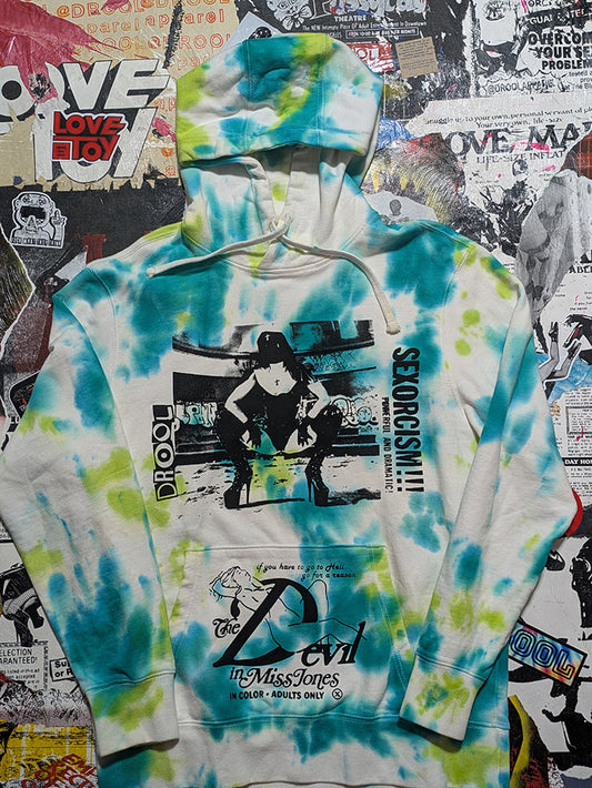 FOMO Collection - Collage AE Rubber Nun In Pittsburgh / Devil In Miss Jones Hoodie - L - 12224