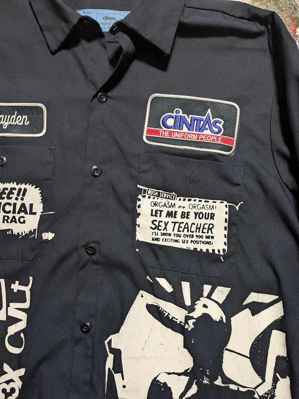 FOMO Collection - Collage Graffiti Doll Work Wear - M - 12226