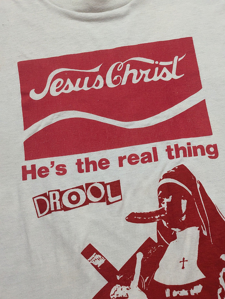 FOMO Collection - Collage Vintage Jesus Christ Made In USA Magdalene / Devil In Miss Jones T-Shirt - 3XL - 12230