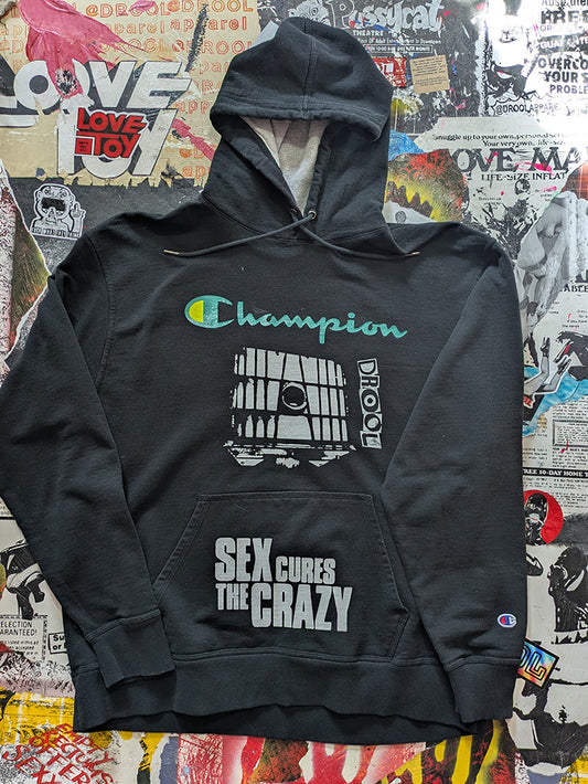 FOMO Collection - Collage Champion Glory Box / S3x Cures The Crazy Hoodie - XL - 12319