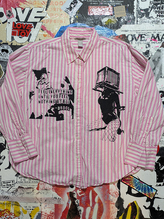 FOMO Collection - Manifesto Long Sleeve Button Up - L - 1241