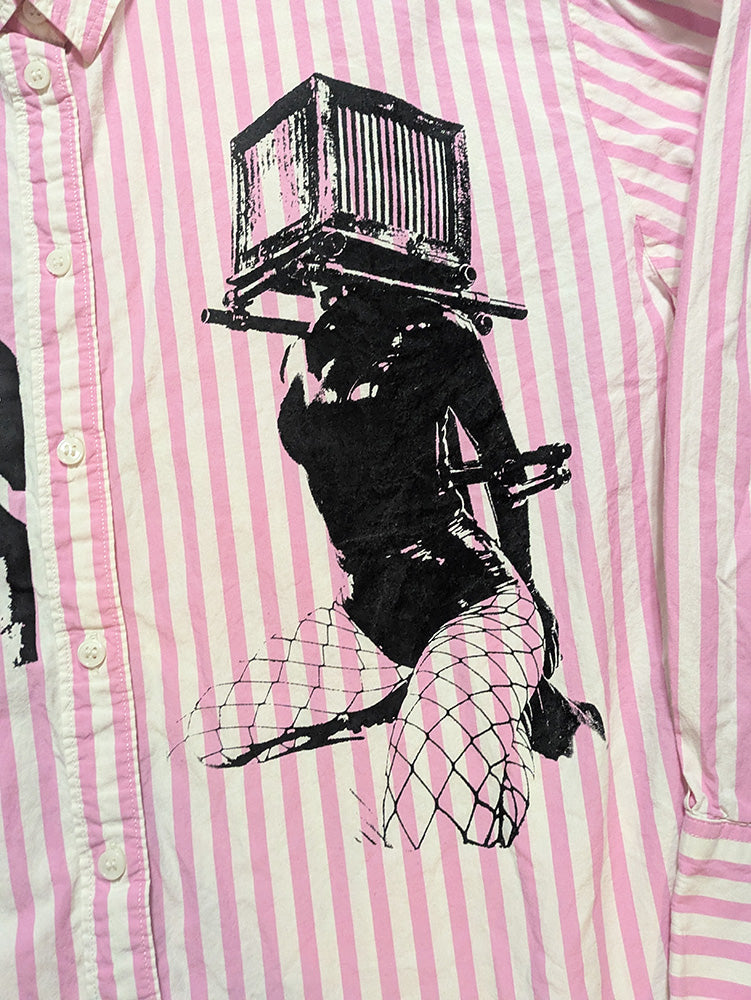 FOMO Collection - Manifesto Long Sleeve Button Up - L - 1241