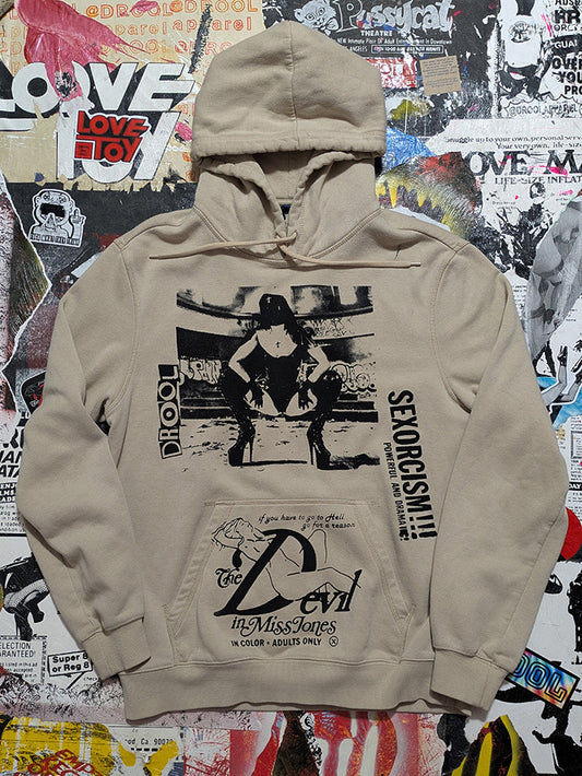 FOMO Collection - Collage Rubber Nun In Pittsburgh / Devil In Miss Jones Hoodie - M - 12418