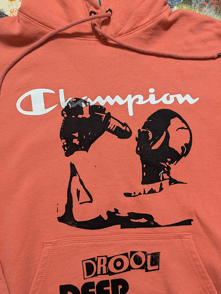 FOMO Collection - Collage Champion Hungry / Deep Throat Hoodie - S - 12420