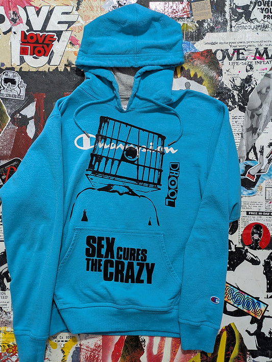 FOMO Collection - Collage Champion Glory Box / S3x Cures The Crazy Hoodie - M - 12524