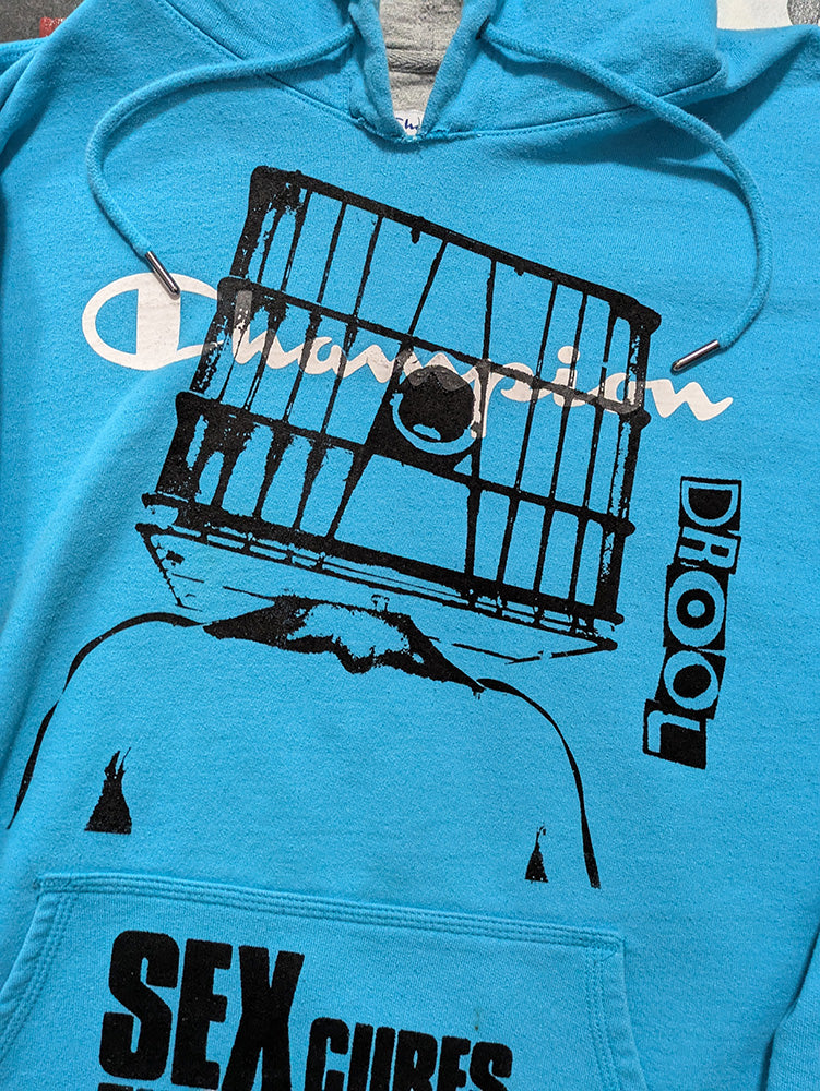 FOMO Collection - Collage Champion Glory Box / S3x Cures The Crazy Hoodie - M - 12524