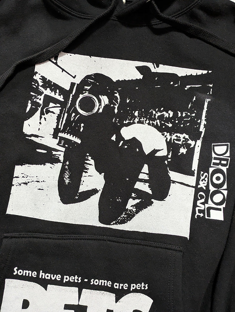 FOMO Collection - Collage Rubber Pup / Pets Hoodie - L - 12525