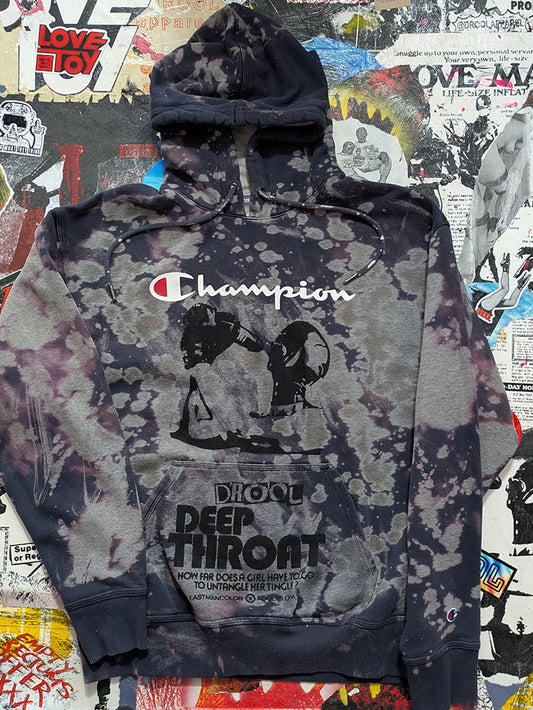 FOMO Collection - Collage Champion Hungry / Deep Throat Hoodie - L - 12527