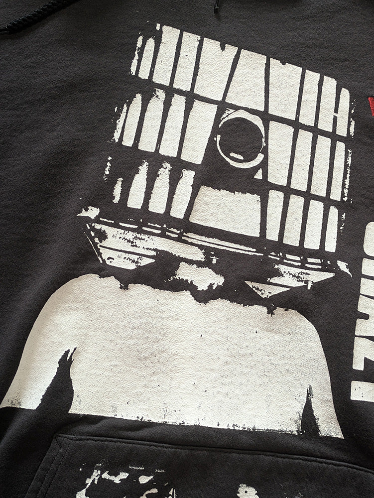 FOMO Collection - Collage Champion Value City Glory Box / S3x Cures The Crazy Raw Cut Hoodie - 2XL - 1267
