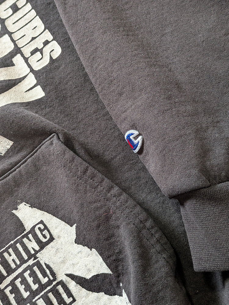 FOMO Collection - Collage Champion Value City Glory Box / S3x Cures The Crazy Raw Cut Hoodie - 2XL - 1267