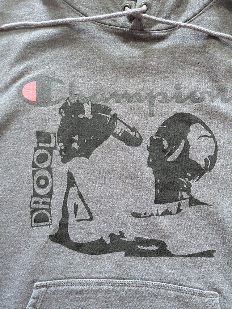 FOMO Collection - Collage Champion Hungry / Deep Throat Hoodie - L - 12611