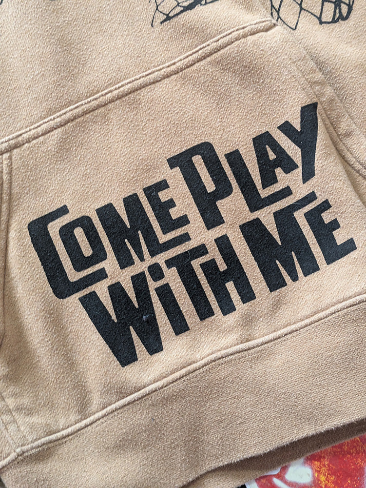 FOMO Collection - DISTRESSED Collage FWTT / Box Head Hoodie - L - 12612