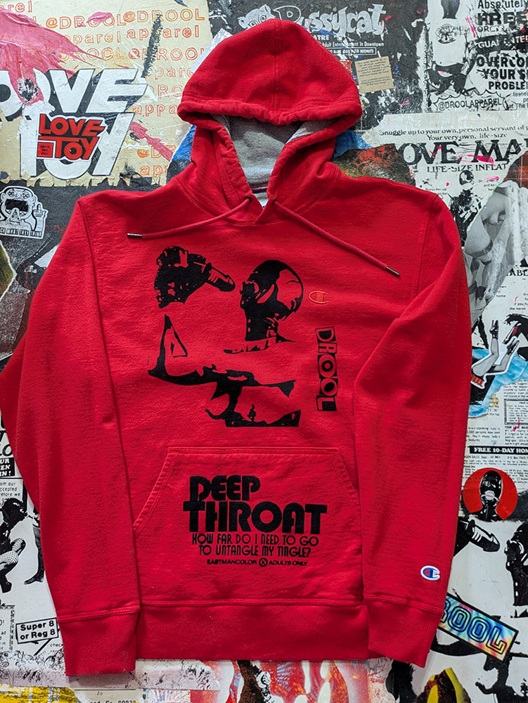 FOMO Collection - Collage Hungry / Deep Throat Hoodie - M - 12613