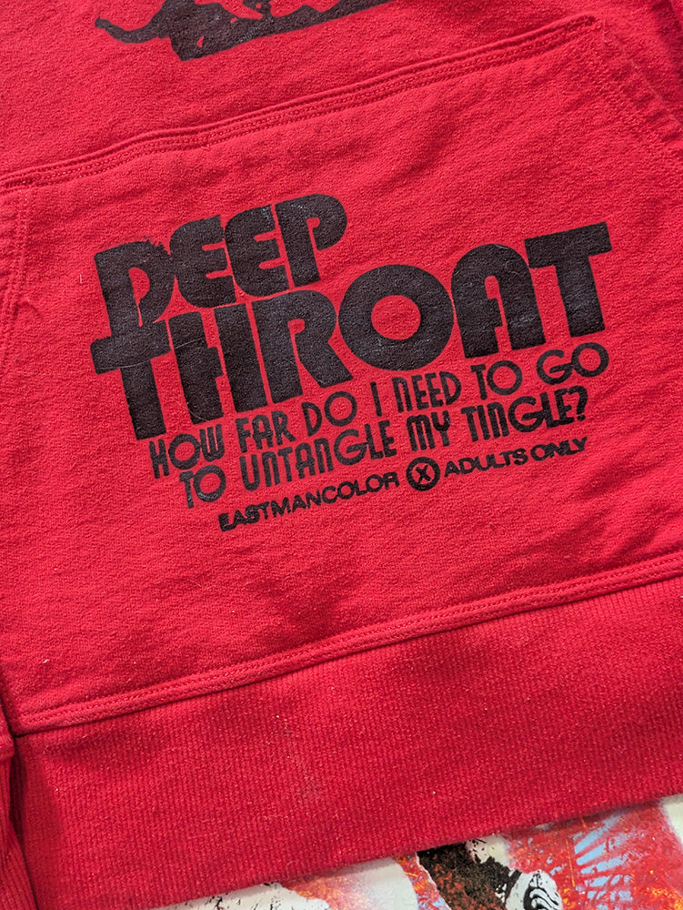 FOMO Collection - Collage Hungry / Deep Throat Hoodie - M - 12613