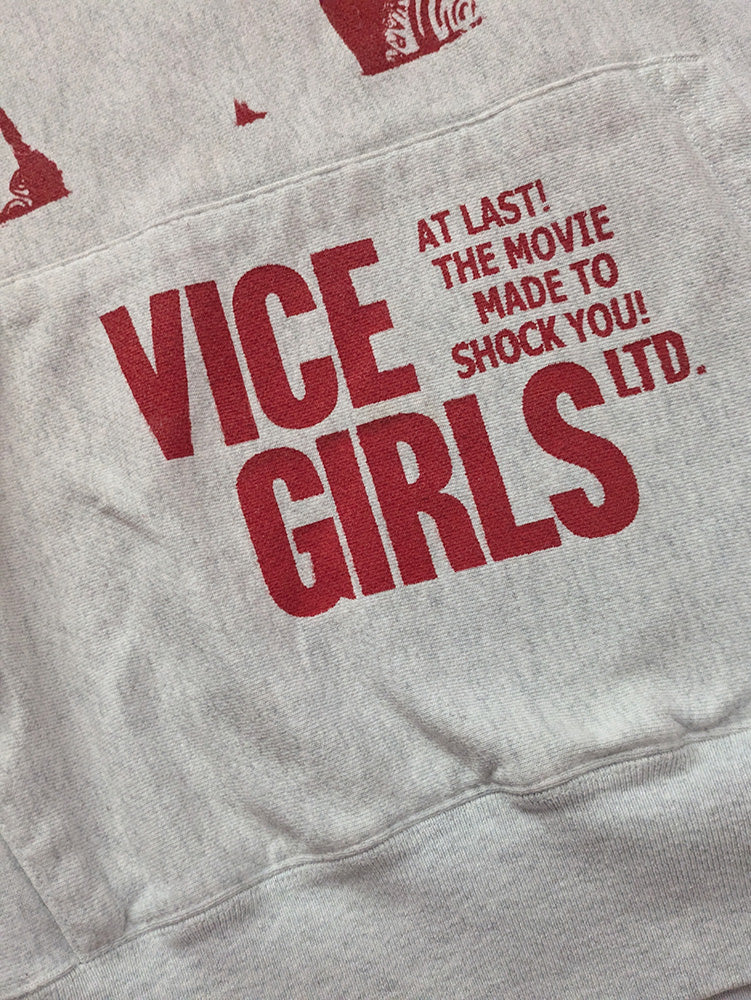 FOMO Collection - Collage Champion Reverse Weave Vice Girls Hoodie - XL - 12716