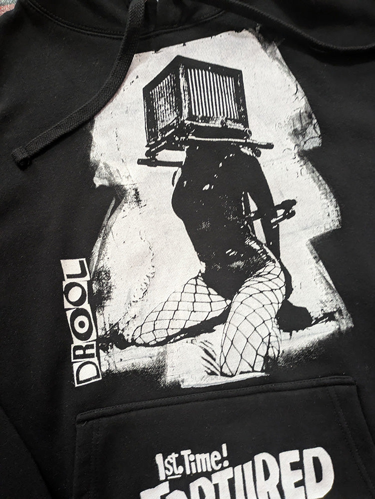 FOMO Collection - Collage Box Head / Tortured Females Hoodie - XL - 12717