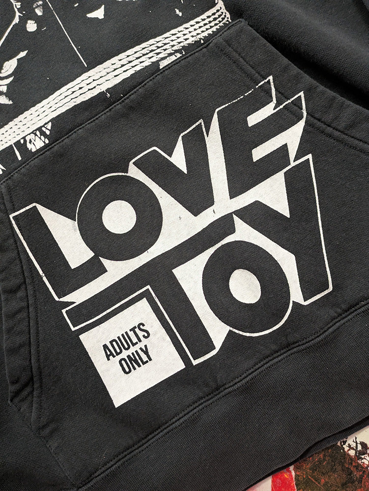 FOMO Collection - Nike Collage Manifesto / Love Toy Hoodie - S - 12720