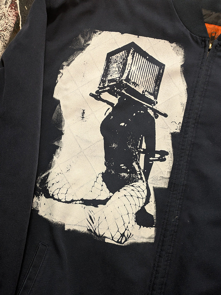 FOMO Collection - Collage Box Head / FTPA Work Wear Jacket(double-sided)  -L - 12723