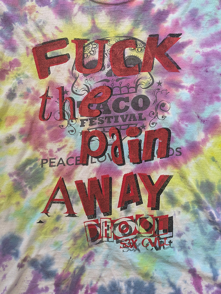 FOMO Collection - DISTRESSED Taco Festival FTPA Raw Cut Muscle Tank - XL - 1284