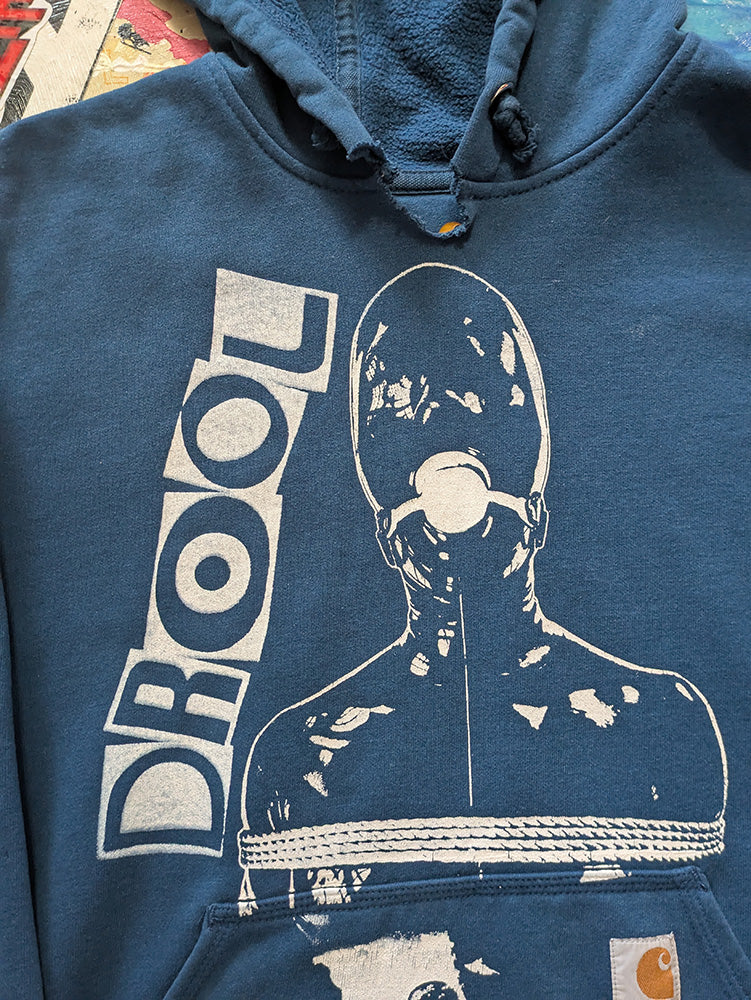 FOMO Collection - Carhartt Collage Manifesto / Feel Everything Raw Cut Hoodie - M - 12810