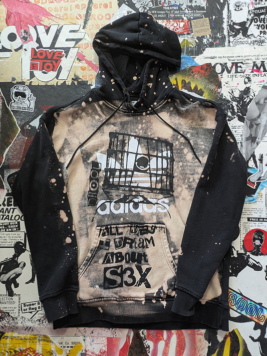 FOMO Collection - Collage A.D.I.D.A.S. Glory Box Hoodie - M - 12816