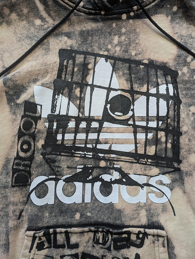 FOMO Collection - Collage A.D.I.D.A.S. Glory Box Hoodie - M - 12816