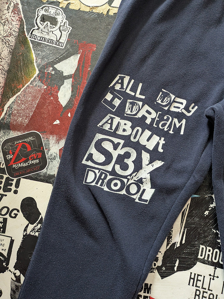 FOMO Collection - A.D.I.D.A.S. Graffiti Doll Joggers - M(Waist = 28", Inseam = 27", Length = 38") - 1295