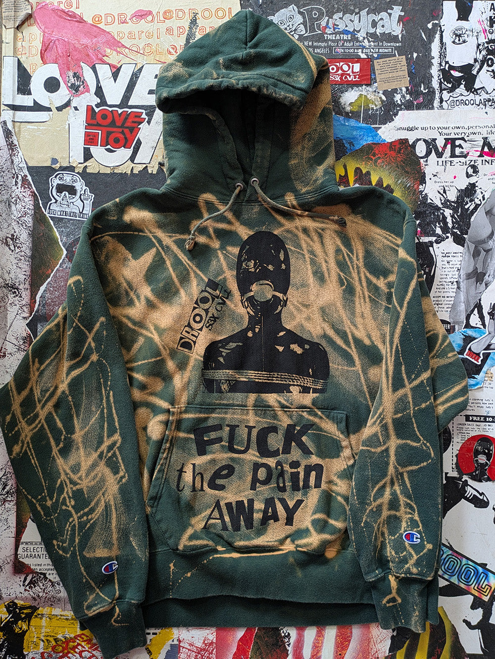 FOMO Collection - Collage Champion Manifesto / FTPA Hoodie  - XL - 12929