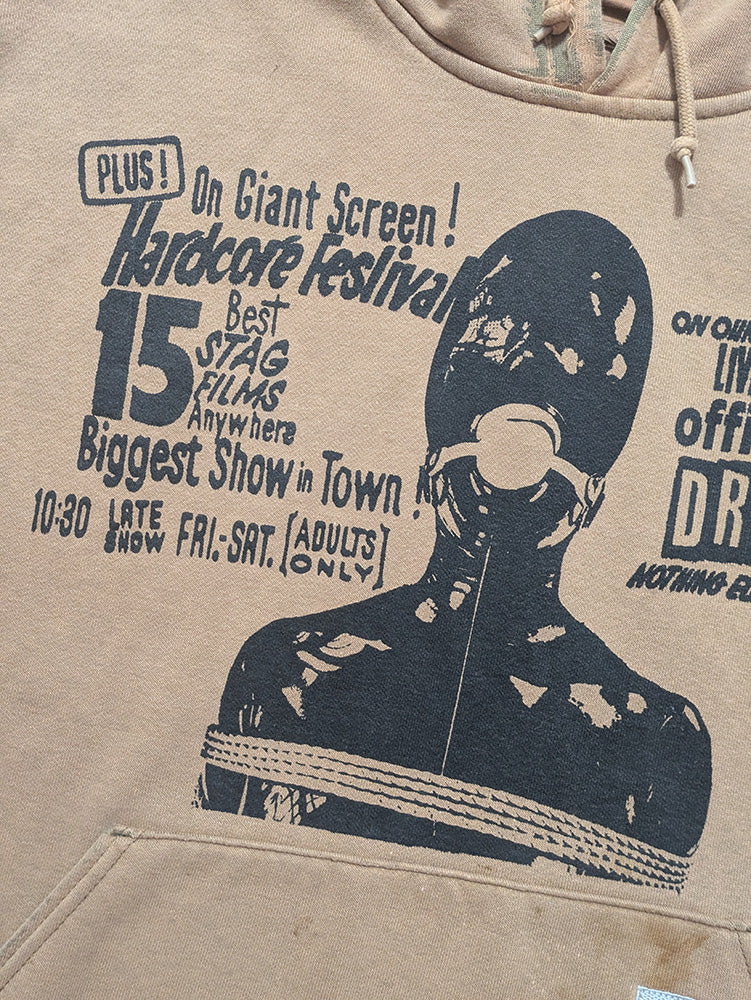 FOMO Collection - DISTRESSED Carhartt Collage Manifesto / FTPA Hoodie  - 4XL - 13019