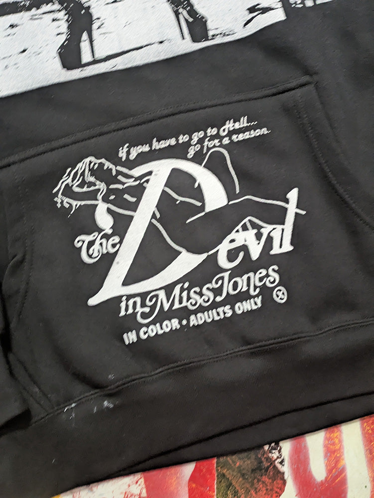 FOMO Collection - Collage Rubber Nun In Pittsburgh / Devil In Miss Jones Hoodie  - L - 13022