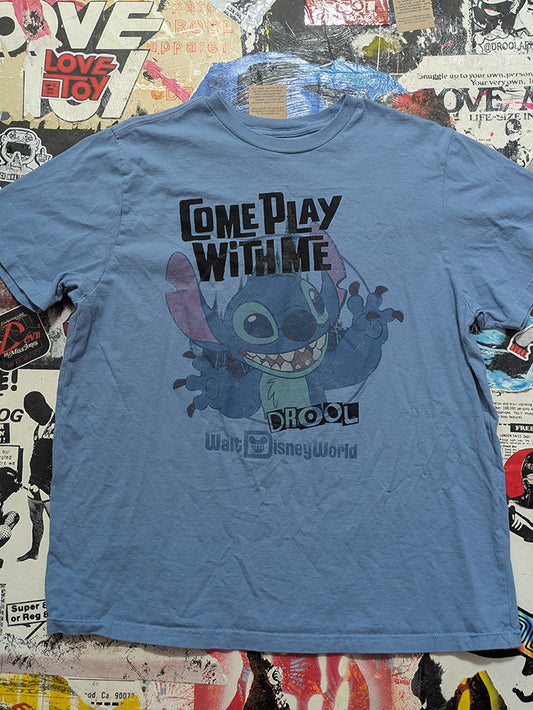FOMO Collection - Stitch Come Play With Me T-Shirt  - L - 1319