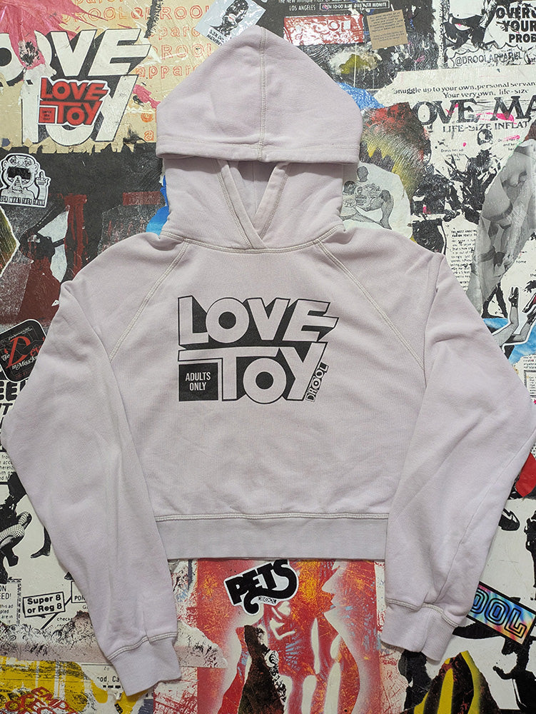 FOMO Collection - Love Toy Crop Top Hoodie  - S - 13126