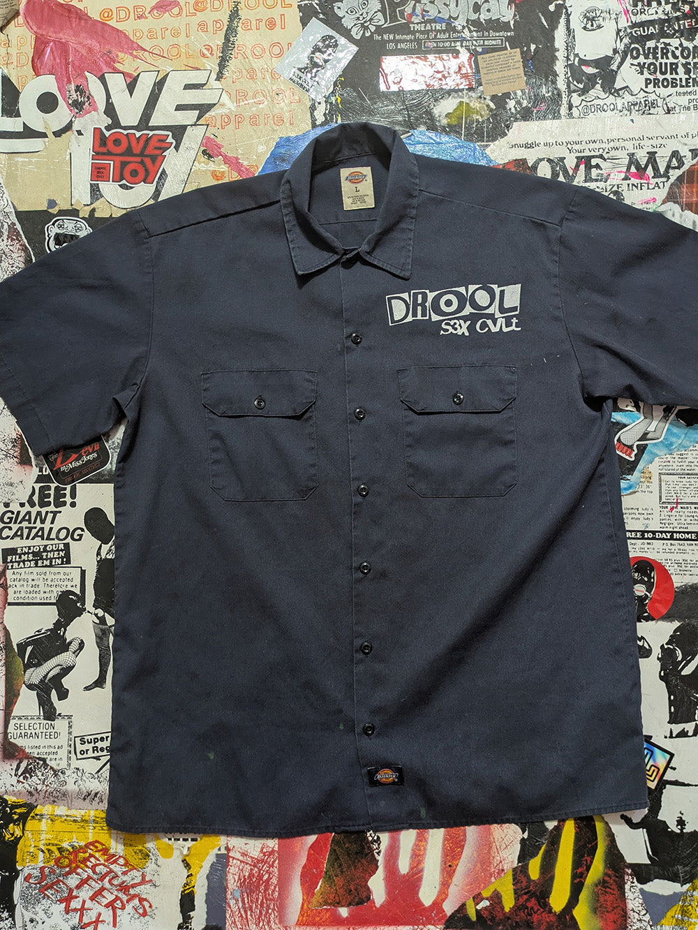 FOMO Collection - Dickies Collage(double-sided) Manifesto / FTPA Work Wear  - L - 13130