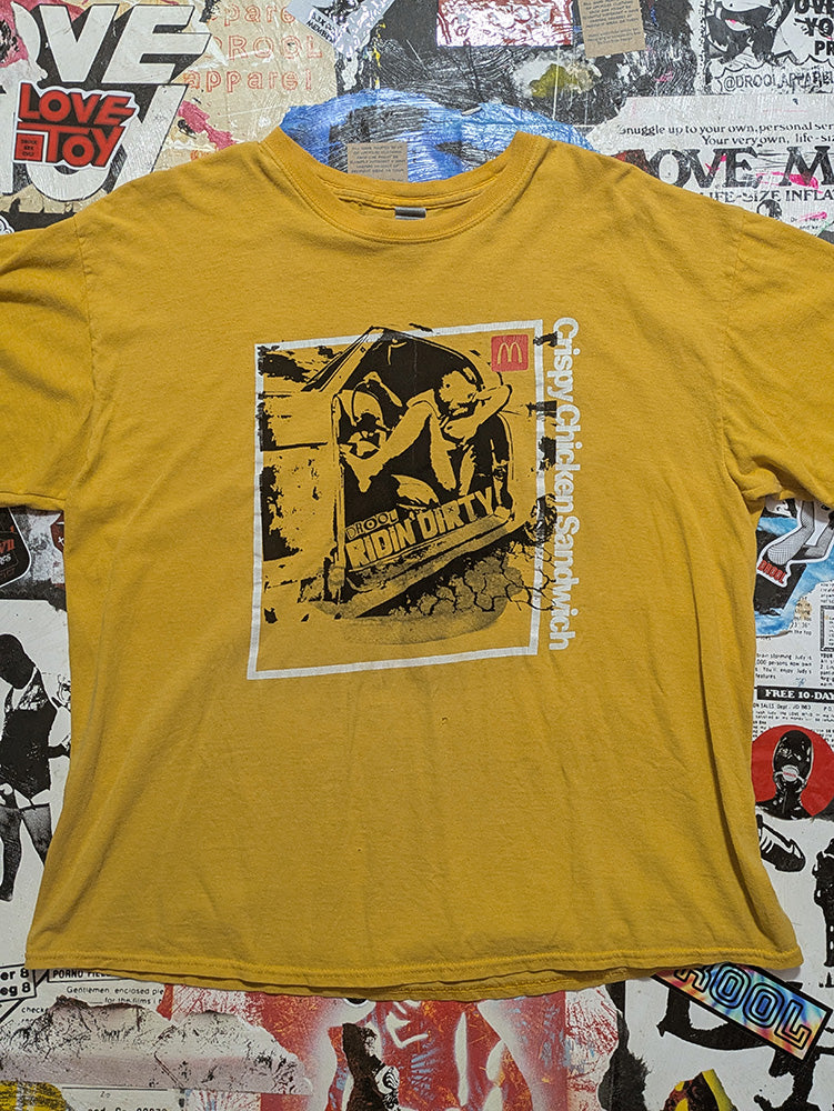 FOMO Collection - DISTRESSED McDonald's Ridin Dirty T-Shirt  - XL - 1325