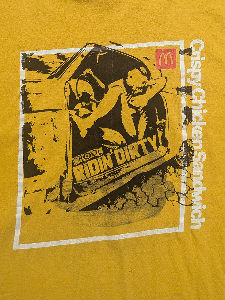 FOMO Collection - DISTRESSED McDonald's Ridin Dirty T-Shirt  - XL - 1325