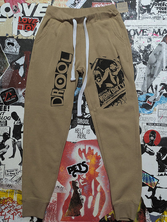 FOMO Collection - Ridin Dirty Joggers  - M(waist = 28", Inseam = 28", Length = 38") - 13217