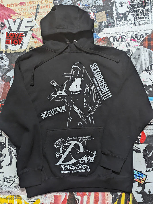 FOMO Collection - Collage Magdalene / Devil In Miss Jones Hoodie  - L - 13223