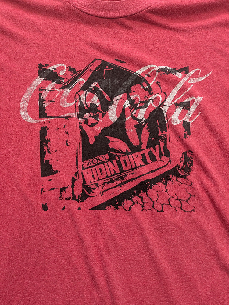 FOMO Collection - Coca Cola Ridin Dirty Raw Cut Tank Top  - 4XL - 1331