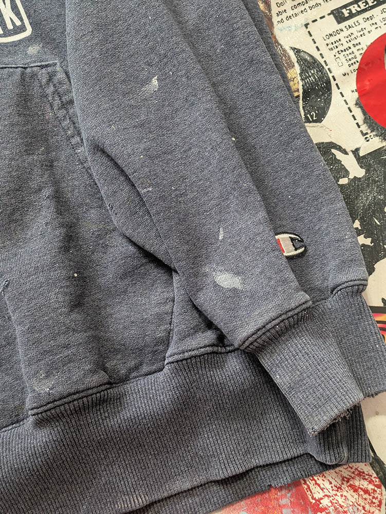 FOMO Collection - DISTRESSED Champion FWTT Raw Cut Crewneck - M - 13315
