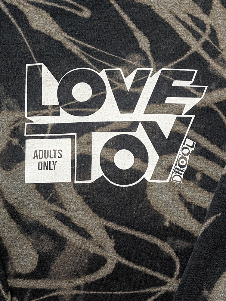 FOMO Collection - Love Toy Raw Cut Crop Top Crewneck - L - 13328