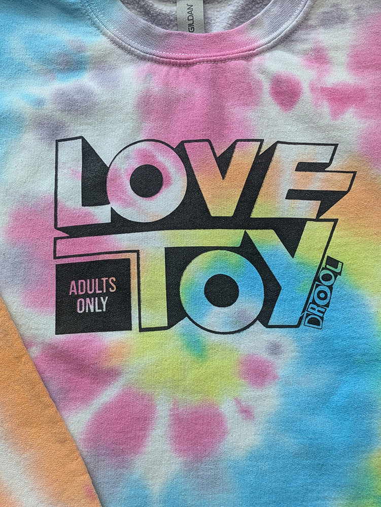 FOMO Collection - Love Toy Raw Cut Crop Top Crewneck - M - 13338