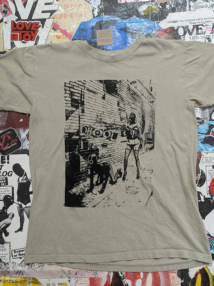 FOMO Collection - DISTRESSED Walk Your Dog T-Shirt  - L - 13512