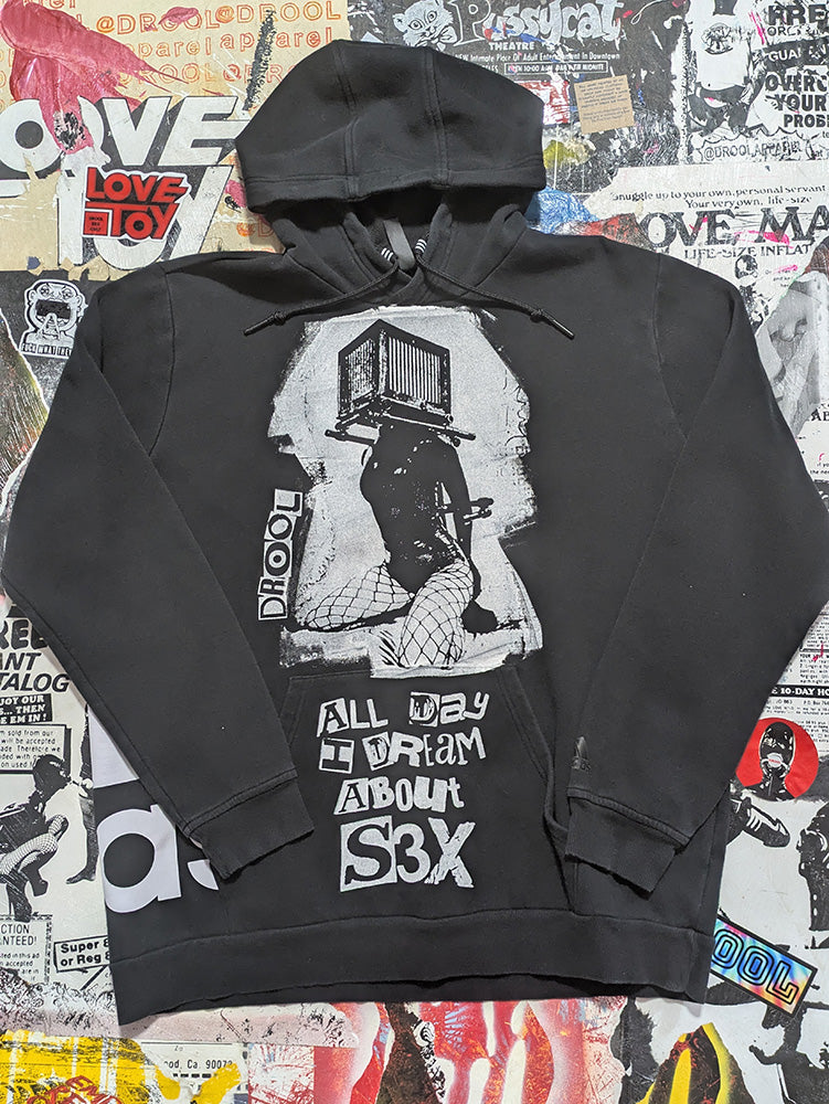 FOMO Collection - Collage A.D.I.D.A.S. / Box Head Hoodie  - M - 13518