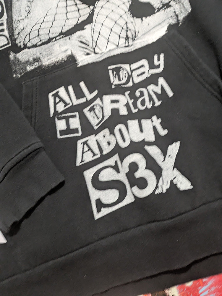 FOMO Collection - Collage A.D.I.D.A.S. / Box Head Hoodie  - M - 13518